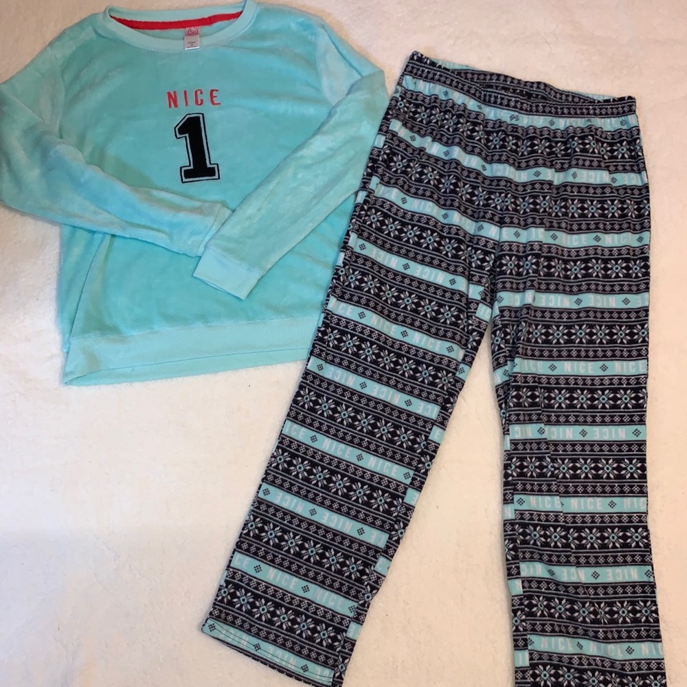 Fleece Pajama Set